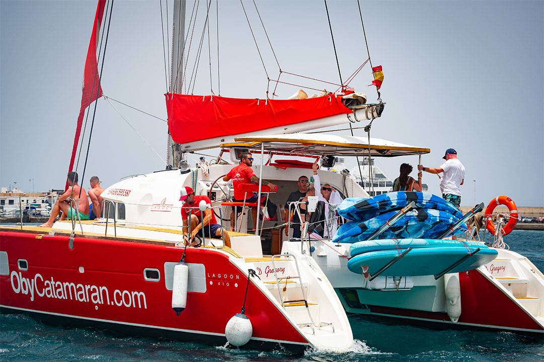 Lobos Island Catamaran Trip with Lunch