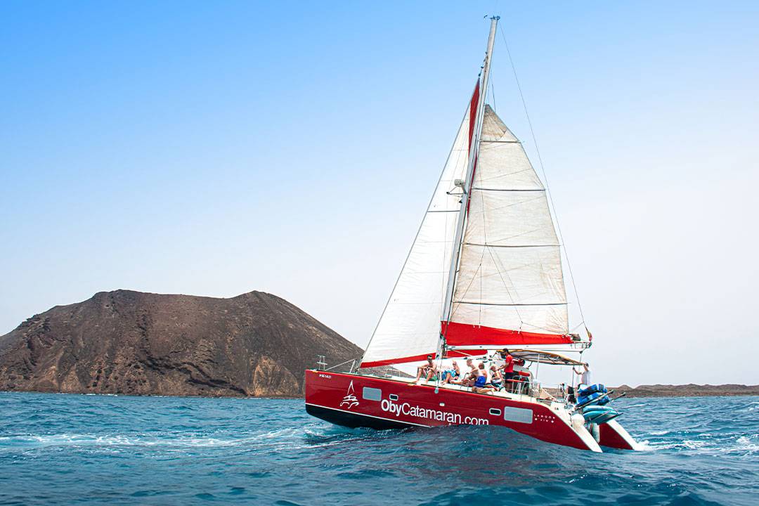 Lobos Island Catamaran Trip with Lunch