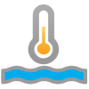 Average sea temperature in Fuerteventura during July