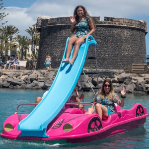 Pedalo with Slide Rental in Caleta de Fuste