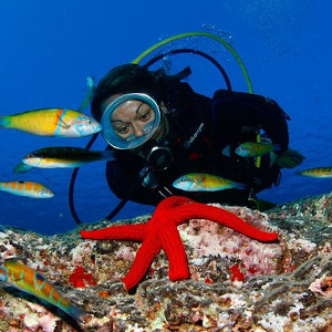 Scuba Diving Baptism in Caleta de Fuste