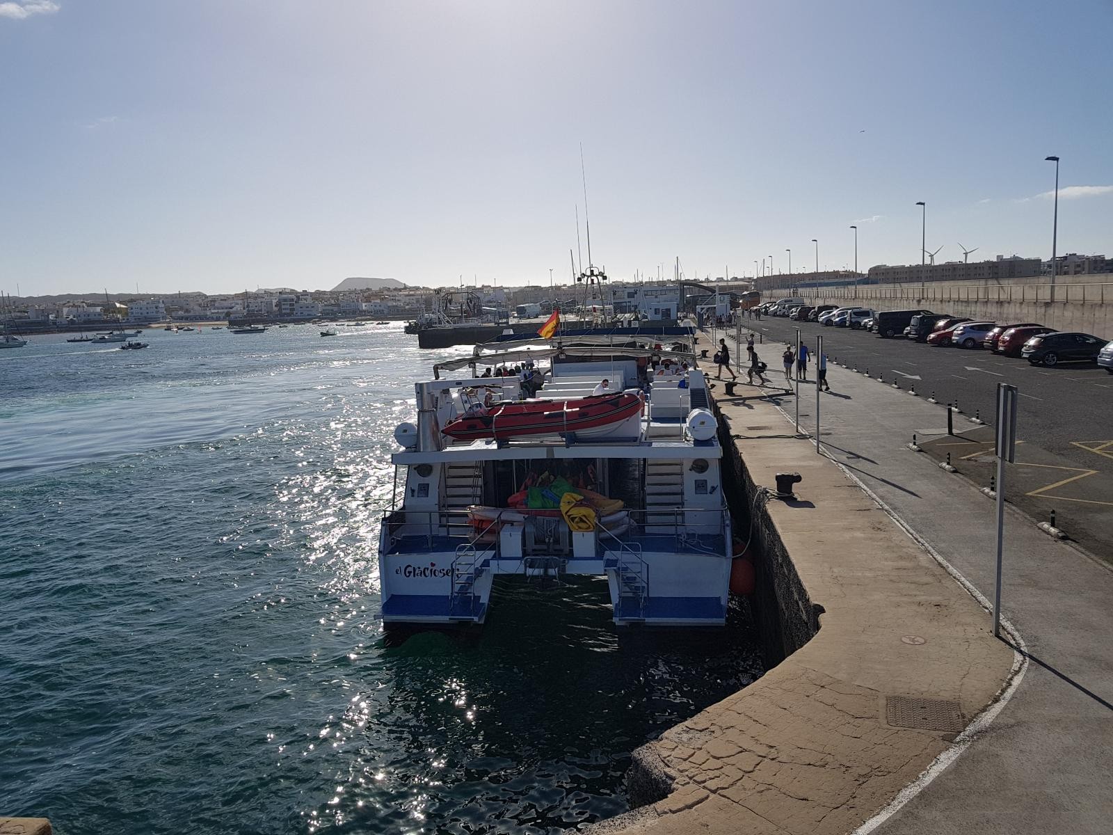 Ferry to Lanzarote from Corralejo With Bus