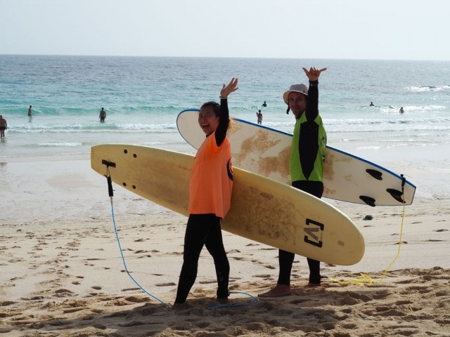  Learn to Surf Lesson from Caleta