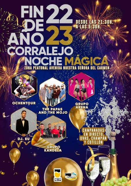 2022 New Years eve party in Corralejo
