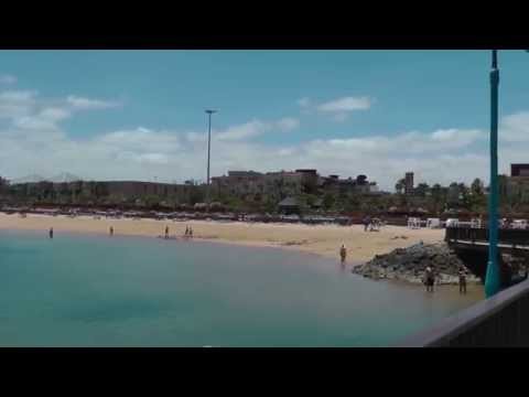 Caleta De Fuste beach in Fuerteventura