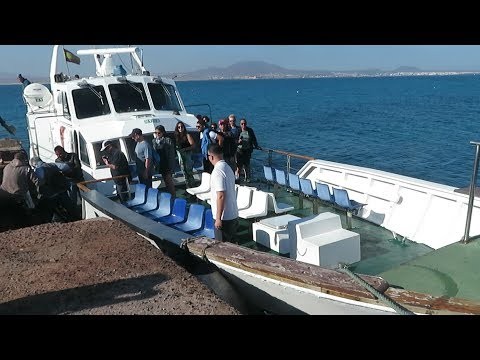 Ferry Fuerteventura - Isla de Lobos  February 2019